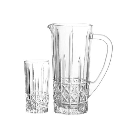 Cj 7Pc Jarra E 6 Copos De Vidro Sodo-Cálcico Flor De Lotús 1L/270Ml - F9-26309 - Rojemac Menor preço em Cj 7Pc Jarra E 6 Copos De Vidro Sodo-Cálcico Flor De Lotús 1L/270Ml - F9-26309 - Rojemac