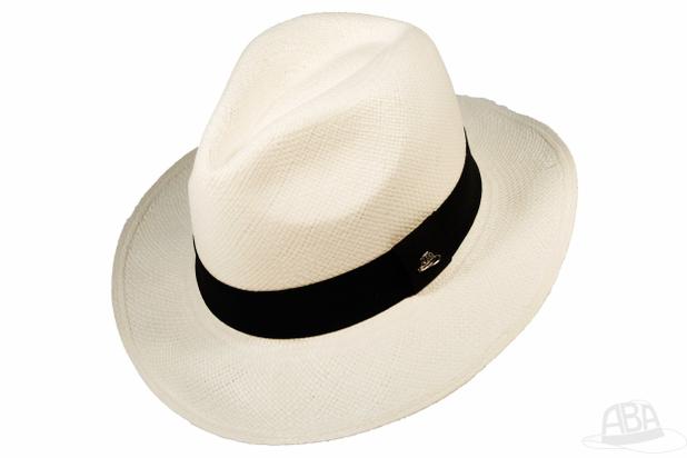 Classico - Chapéu Panamá Tradicional - Branco Palha - Aba Chapéu Panamá