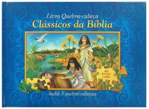 Clássicos da bíblia: Col. Livro quebra-cabeça - Vale das letras Menor preço em Clássicos da bíblia: Col. Livro quebra-cabeça - Vale das letras