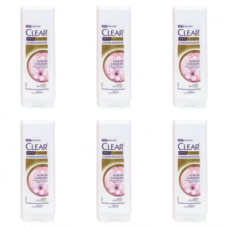 Clear Anticaspa Flor De Cerejeira Condicionador 200ml (Kit C/06) Menor preço em Clear Anticaspa Flor De Cerejeira Condicionador 200ml (Kit C/06)