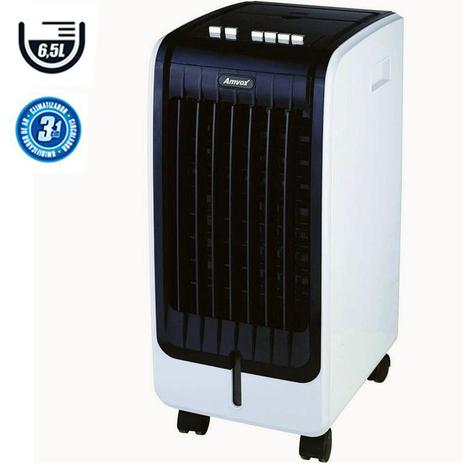 Menor preço em Climatizador Umidificador de Ar Portátil Frio 6,5 Litros Amvox 220V ACL 650-2 Branco Azul Marinho