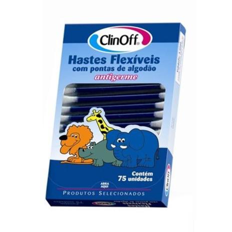 Clin Off Hastes Flexíveis C/75 Menor preço em Clin Off Hastes Flexíveis C/75