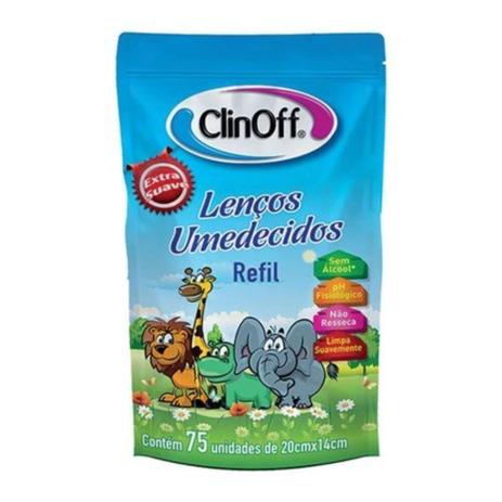 Clin Off Lenços Umedecidos Infantil Refil C/75 (Kit C/03) é boa?