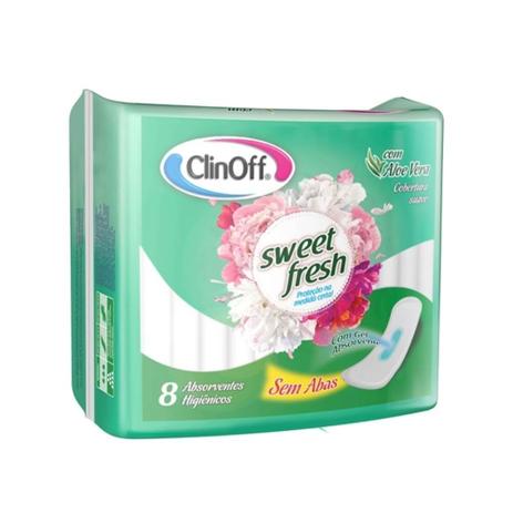 Clin Off Suave Absorvente Higiênico S/ Abas C/8 Menor preço em Clin Off Suave Absorvente Higiênico S/ Abas C/8