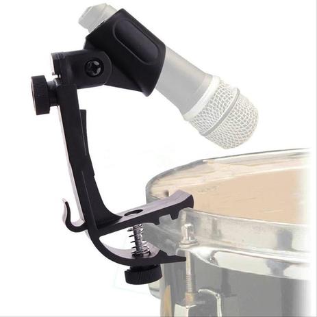 Clip Suporte Para Microfone De Bateria Unidade - Drum Menor preço em Clip Suporte Para Microfone De Bateria Unidade - Drum