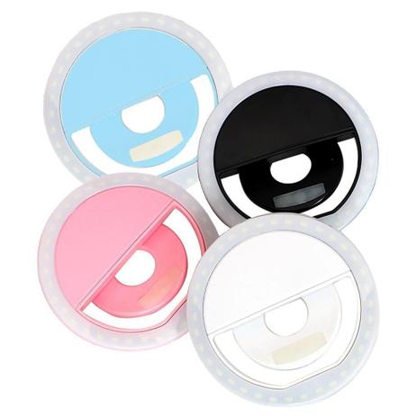 Clipe Anel Luz Pra Selfie Ring Light Flash Celular Universal Led Usb Exclusivo Iluminadores Menor preço em Clipe Anel Luz Pra Selfie Ring Light Flash Celular Universal Led Usb Exclusivo Iluminadores