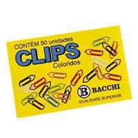 Clips Coloridos Ref.6/0 C/ 50 Unidades Pct.C/10 Bacchi Menor preço em Clips Coloridos Ref.6/0 C/ 50 Unidades Pct.C/10 Bacchi