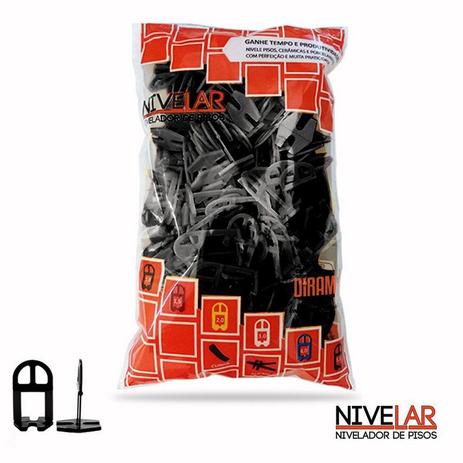 Clips para Kit Nivelador de Pisos, Porcelanatos, Revestimentos e Cerâmicas NIVELAR - 3.000 UN Menor preço em Clips para Kit Nivelador de Pisos, Porcelanatos, Revestimentos e Cerâmicas NIVELAR - 3.000 UN