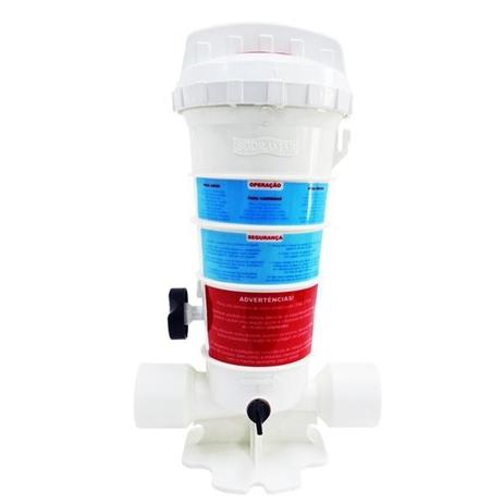 Clorador Dosador Automático de Pastilha de Cloro - Sodramar Menor preço em Clorador Dosador Automático de Pastilha de Cloro - Sodramar