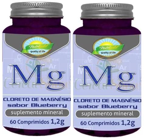 Cloreto De Magnesio 2x 60 Comprimidos Maximo 2/dia Preço Hoje! - Nutrigold Menor preço em Cloreto De Magnesio 2x 60 Comprimidos Maximo 2/dia Preço Hoje! - Nutrigold