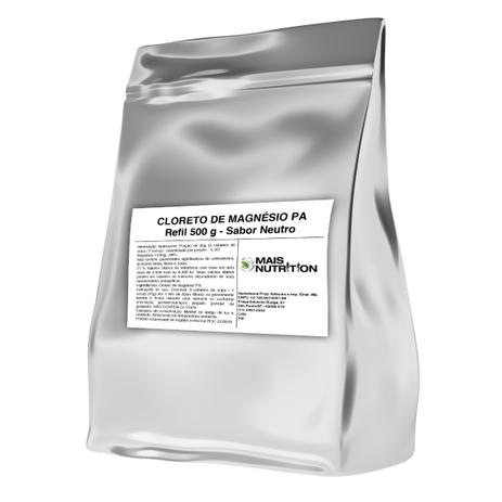 Cloreto de Magnesio 500 gramas 500g - Mais nutrition Menor preço em Cloreto de Magnesio 500 gramas 500g - Mais nutrition