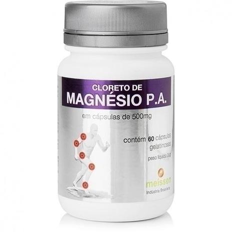 Cloreto de Magnésio 60 Cápsulas 500mg - Meissen é boa?
