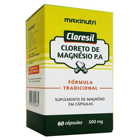 Cloreto de Magnesio Cloresil 500mg 60 Capsulas Maxinutri é boa?