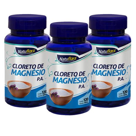 Cloreto de Magnésio - Natuflora - 360 cápsulas - 600 mg é boa?