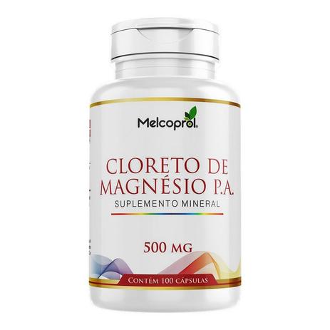 Cloreto de Magnésio P.A. - 100 cápsulas - Melcoprol Menor preço em Cloreto de Magnésio P.A. - 100 cápsulas - Melcoprol