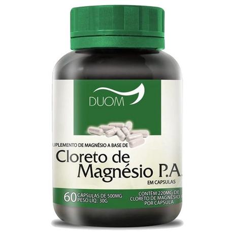 Cloreto de Magnésio P.A. 60cps 500mg Duom é boa?