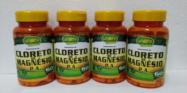 Cloreto De Magnésio P.a. 800mg Unilife 60 Cápsulas kit 4 un é boa?