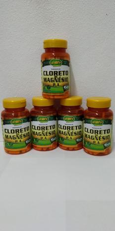 Cloreto De Magnésio P.a. 800mg Unilife 60 Cápsulas kit 5 un é boa?