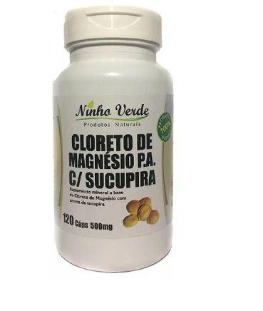Cloreto de Magnésio P. A com Sucupira 500 mg 120 cáps. Ninho Verde é ruim? Cloreto de Magnésio P. A com Sucupira 500 mg 120 cáps. Ninho Verde é boa?