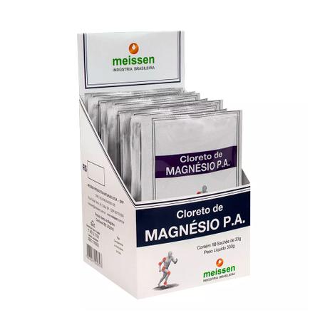 Cloreto De Magnésio P.A - Meissen - 10 Sachês de 33g é boa?
