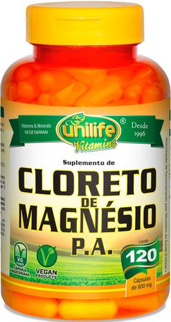 Cloreto de Magnésio P.A. Unilife 120 capsulas 800mg é boa?