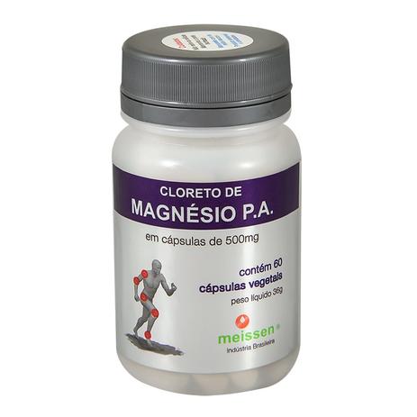 Cloreto de Magnésio PA 60 cápsulas 500Mg- Meissen é boa?