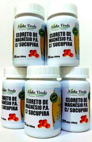Cloreto Magnésio PA com Sucupira 600 cápsulas Ninho Verde Menor preço em Cloreto Magnésio PA com Sucupira 600 cápsulas Ninho Verde