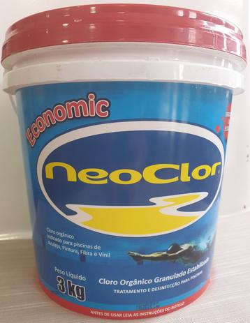 Cloro economic neoclor 3 kg Menor preço em Cloro economic neoclor 3 kg