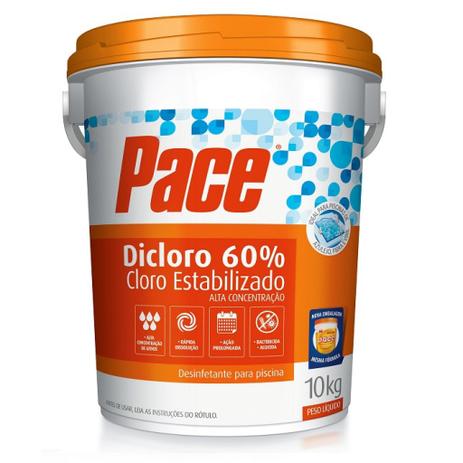 Cloro Granulado Pace Dicloro Hth 10kg Para Piscina Menor preço em Cloro Granulado Pace Dicloro Hth 10kg Para Piscina
