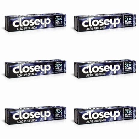 Close Up Ação Profunda Creme Dental Eucalyptus Freeze 90g (Kit C/06) é boa?