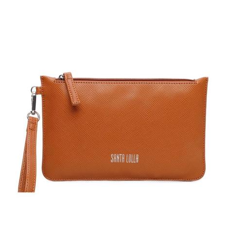 clutch santa lolla risco laranja