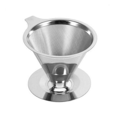 Coador Inox Suporte Filtro para Café Permanente Tam 101 Reutilizavel Ecologico MC603236 - Dc Importação Menor preço em Coador Inox Suporte Filtro para Café Permanente Tam 101 Reutilizavel Ecologico MC603236 - Dc Importação