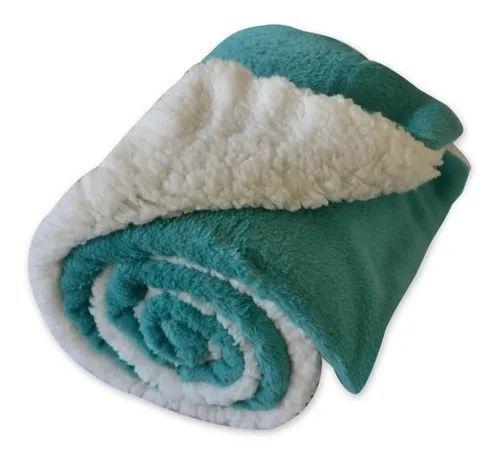 Coberdrom Bebê Conforto Macio Manta Soft E Sherpa Verde - COTTONTHINGS é boa?