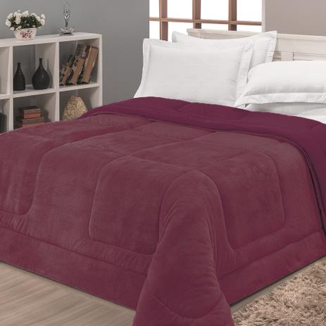 Coberdrom Casa Dona Casal Vermelho 200x220cm Menor preço em Coberdrom Casa Dona Casal Vermelho 200x220cm