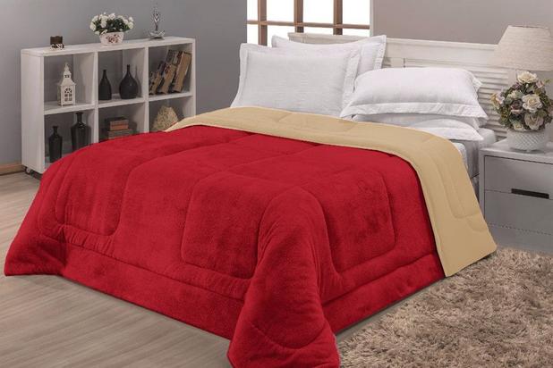 Coberdrom Casa Dona Solteiro Class Vermelho 160x220cm é boa?