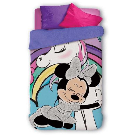 Coberdrom Fleece Infantil Menina Dupla Face Minnie - Lepper Menor preço em Coberdrom Fleece Infantil Menina Dupla Face Minnie - Lepper