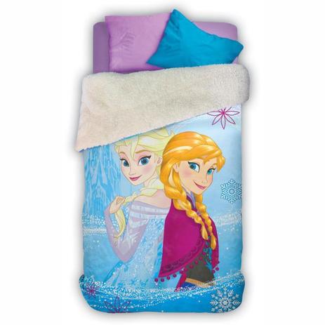 Coberdrom Infantil Frozen Lepper Dupla Face Menor preço em Coberdrom Infantil Frozen Lepper Dupla Face
