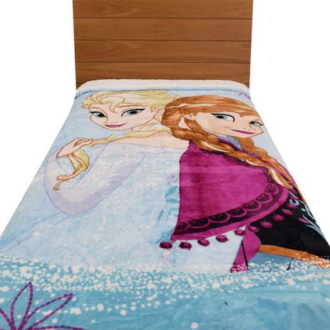 Coberdrom Solteiro Infantil Dupla Face - Frozen - Lepper Menor preço em Coberdrom Solteiro Infantil Dupla Face - Frozen - Lepper