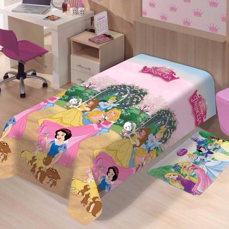 Coberto Princesas Manta Infantil Microfibra Menina Jolitex Menor preço em Coberto Princesas Manta Infantil Microfibra Menina Jolitex
