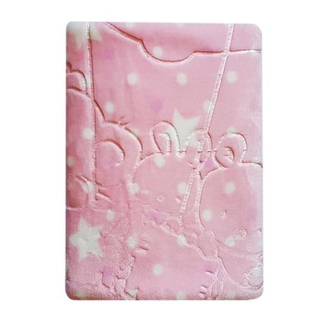 cobertor baby menina super soft em relevo estampado 80cmx110cm - Jolitex Menor preço em cobertor baby menina super soft em relevo estampado 80cmx110cm - Jolitex