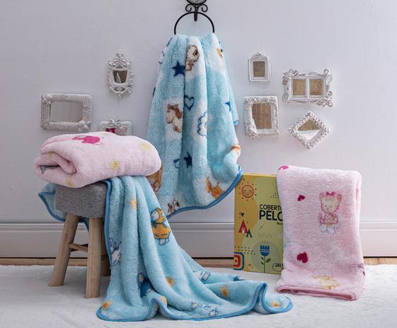 Cobertor Bebe Infantil Jolitex Pelo Alto Gatinha Rosa Cobertor Para Bebe Magazine Luiza