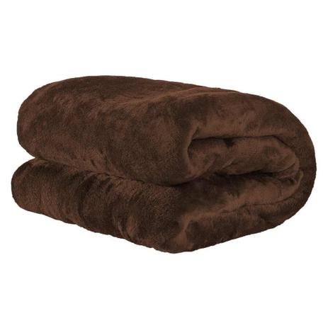 Cobertor Casal Manta Microfibra Fleece 01 Peça -Tabaco - Andreza Menor preço em Cobertor Casal Manta Microfibra Fleece 01 Peça -Tabaco - Andreza