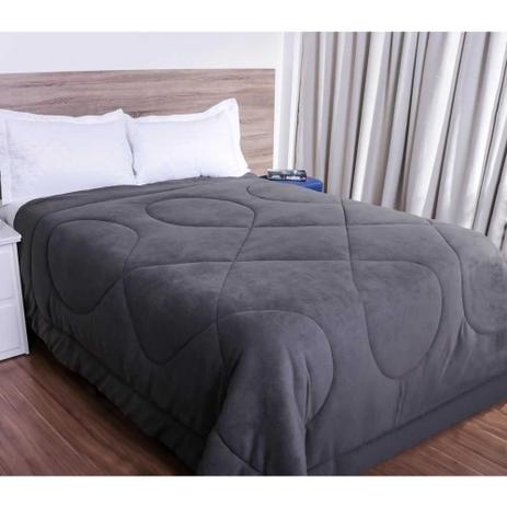 Cobertor Casal Smaniotto Dupla Face Manta Soft Liso 01 Peça - Chumbo é boa?