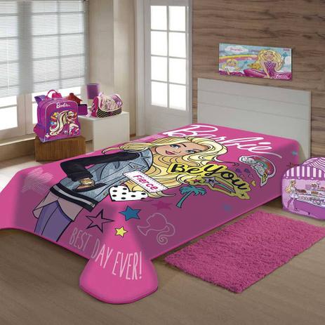 Cobertor Infantil Menina Jolitex Barbie Na Moda Menor preço em Cobertor Infantil Menina Jolitex Barbie Na Moda