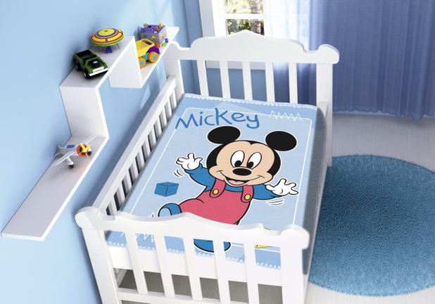 Cobertor Jolitex Infantil Berço Bebê Disney Mickey Passinhos é boa?