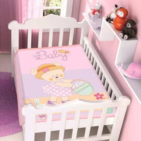 Cobertor Jolitex Infantil Berço Bebê Raschel Ursinha Baby Rosa Menor preço em Cobertor Jolitex Infantil Berço Bebê Raschel Ursinha Baby Rosa
