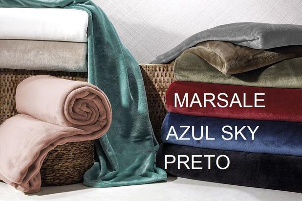 Cobertor Manta Azul Sky King Blanket Kacyumara Menor preço em Cobertor Manta Azul Sky King Blanket Kacyumara
