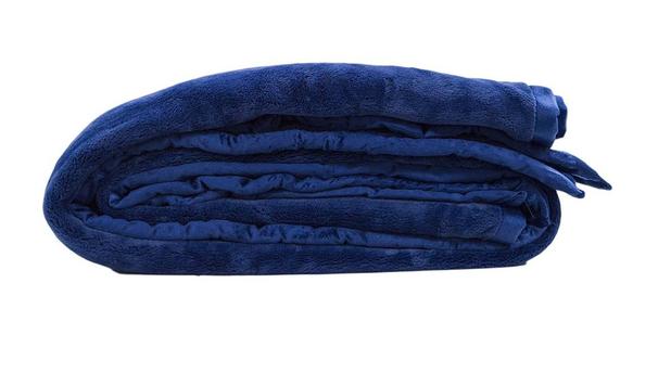 Cobertor Manta Blanket 600 Azul Marinho King - Kacyumara Menor preço em Cobertor Manta Blanket 600 Azul Marinho King - Kacyumara