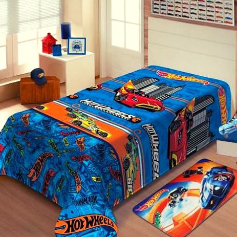 Cobertor Manta Infantil Hot Wheels Jolitex 1,5x2,0m Menor preço em Cobertor Manta Infantil Hot Wheels Jolitex 1,5x2,0m