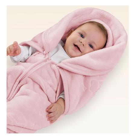 Cobertor menina Baby Sac com relevo Jolitex Menor preço em Cobertor menina Baby Sac com relevo Jolitex